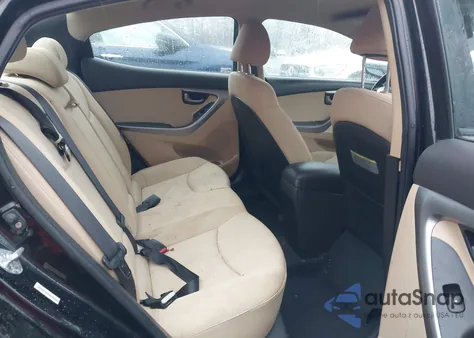 2012 Hyundai Elantra Gls (Ulsan Plant) from USA, damaged, VIN KMHDH4AE2CU219269